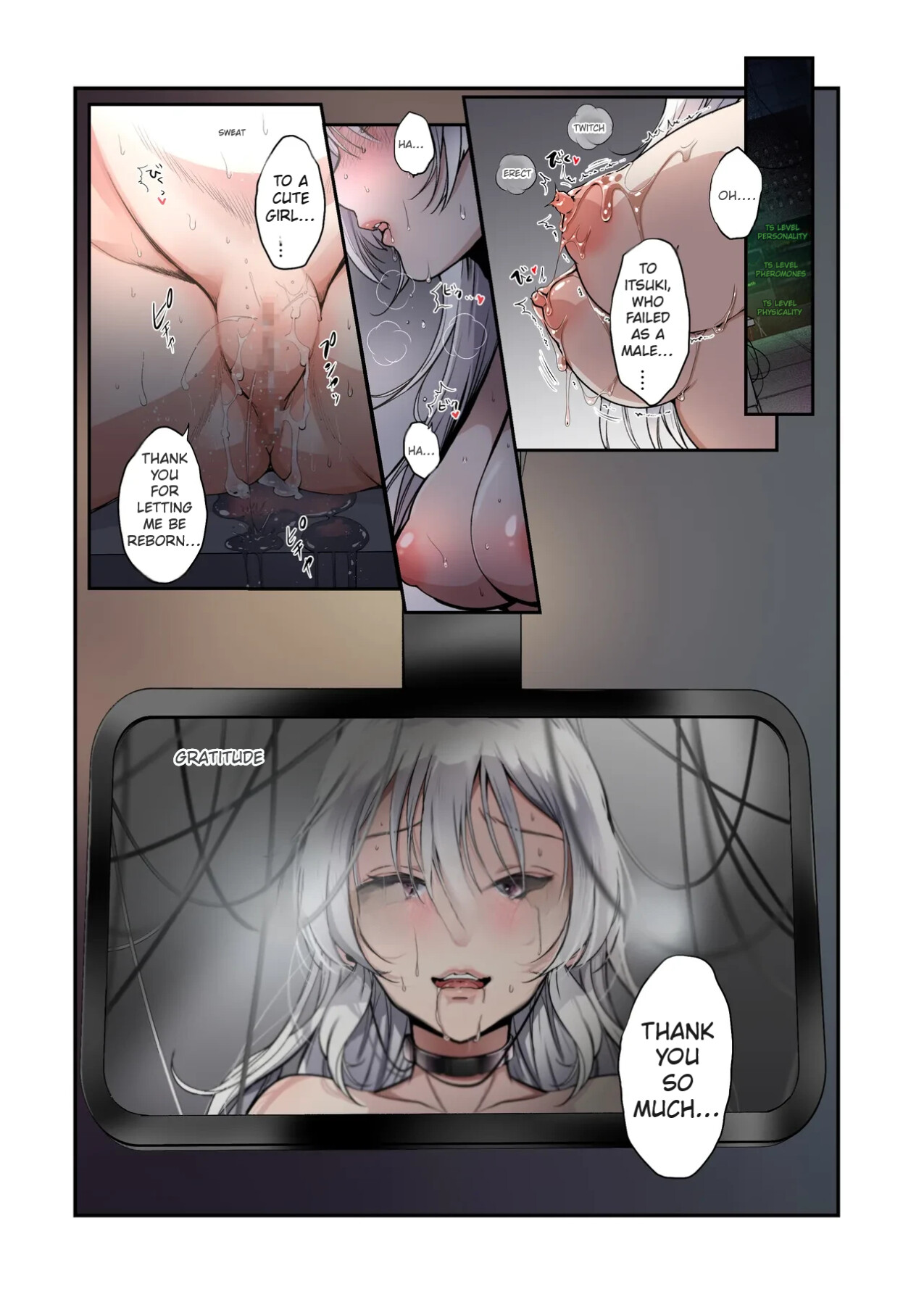 Hentai Manga Comic-The Delinquent Son's TS Re-Education Plan!-Read-17